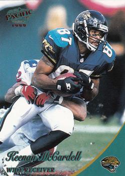 1999 Pacific - Red #183 Keenan McCardell Front