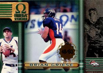1999 Pacific Omega - Premiere Date #77 Brian Griese Front