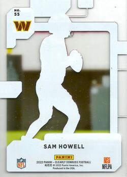 2022 Clearly Donruss #55 Sam Howell Back