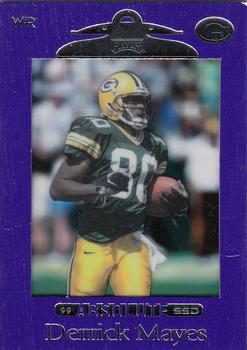 1999 Playoff Absolute SSD - Purple #44 Derrick Mayes Front