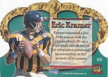 1995 Pacific Crown Royale #66 Erik Kramer Back