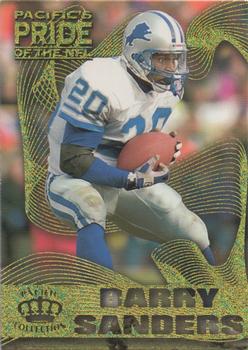 1995 Pacific Crown Royale - Pride of the NFL #PN-11 Barry Sanders Front
