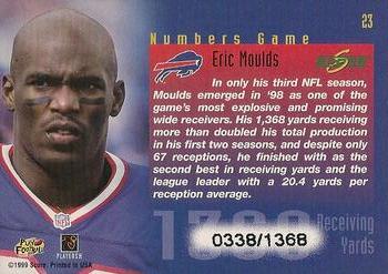 1999 Score - Numbers Game #23 Eric Moulds Back