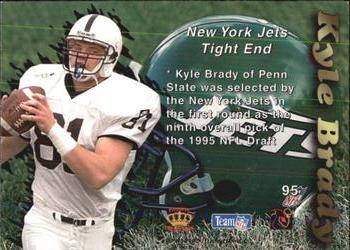 1995 Pacific Prisms #95 Kyle Brady Back