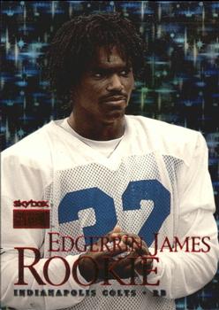 1999 SkyBox Premium - Shining Star Rubies #222 Edgerrin James Front