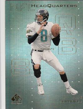 1999 SP Authentic - NFL HeadQuarters #HQ9 Mark Brunell Front