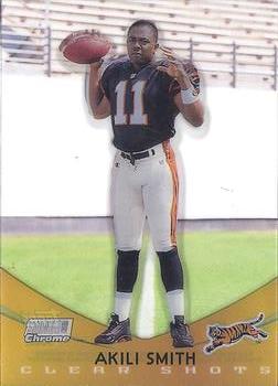 1999 Stadium Club Chrome - Clear Shots #SCCE7 Akili Smith Front