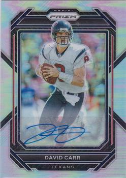 2022 Panini Prizm - Autographs Prizm Silver #119 David Carr Front