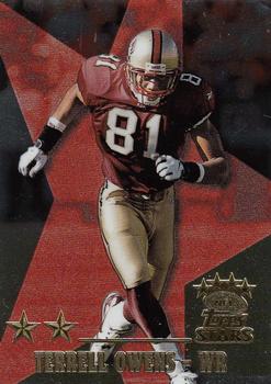 1999 Topps Stars - Two Star #17 Terrell Owens Front