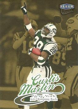 1999 Ultra - Gold Medallion #70G Curtis Martin Front