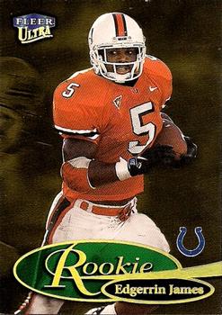 1999 Ultra - Gold Medallion #272RG Edgerrin James Front