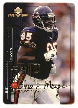 1999 Upper Deck MVP - Gold Script #38 Alonzo Mayes Front