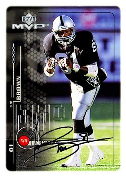 1999 Upper Deck MVP - Silver Script #135 Tim Brown Front