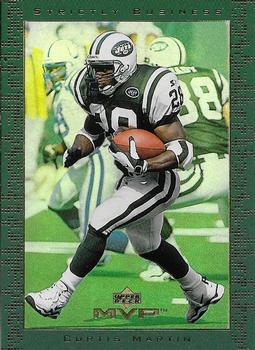 1999 Upper Deck MVP - Strictly Business #SB2 Curtis Martin Front