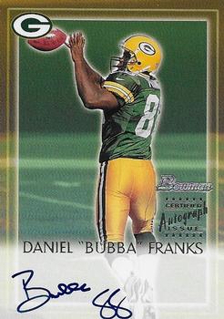 2000 Bowman - Autographs #DFR Bubba Franks Front