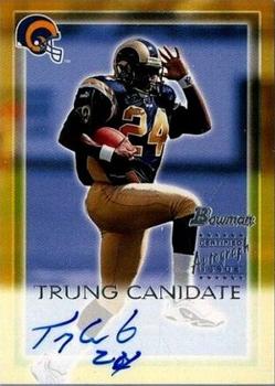 2000 Bowman - Autographs #TC Trung Canidate Front