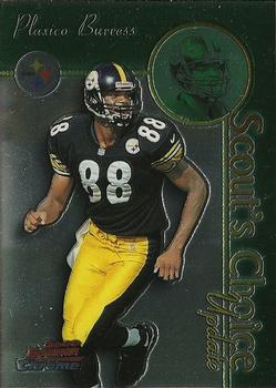 2000 Bowman Chrome - Scout's Choice Update #SCU6 Plaxico Burress Front