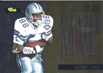 1995 Pro Line - MVP Redemptions (PR4000) #MVP 10 Michael Irvin Front