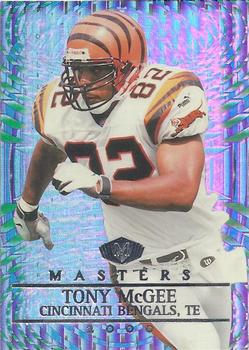 2000 Collector's Edge Masters - HoloSilver #38 Tony McGee Front