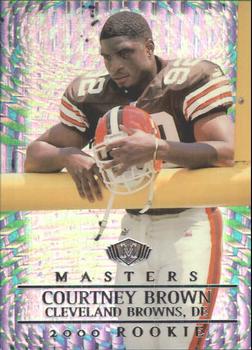 2000 Collector's Edge Masters - HoloSilver #214 Courtney Brown Front