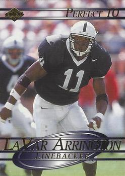 2000 Collector's Edge Supreme - Perfect Ten #10 LaVar Arrington Front