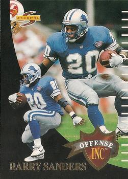 1995 Score - Offense Inc #OF4 Barry Sanders Front