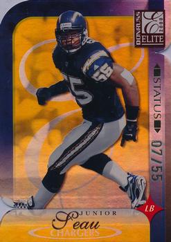 2000 Donruss Elite - Status #84 Junior Seau Front