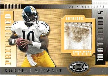 2000 Donruss Preferred - Materials #PM-14 Kordell Stewart Front