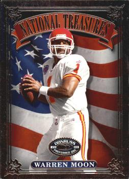 2000 Donruss Preferred - National Treasures #NT-1 Warren Moon Front