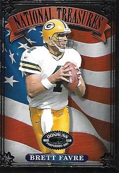 2000 Donruss Preferred - National Treasures #NT-4 Brett Favre Front