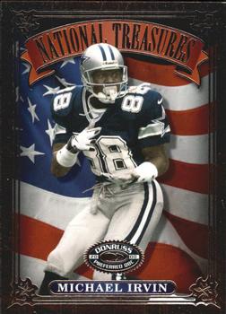 2000 Donruss Preferred - National Treasures #NT-33 Michael Irvin Front