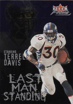 2000 Fleer Focus - Last Man Standing #10 LM Terrell Davis Front