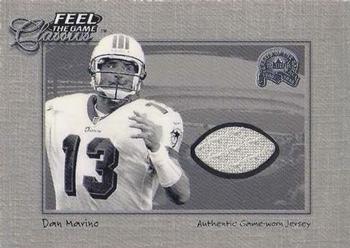 2000 Fleer Greats of the Game - Feel The Game Classics #NNO Dan Marino Front