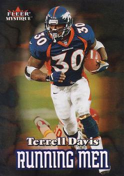 2000 Fleer Mystique - Running Men #3 RM Terrell Davis Front