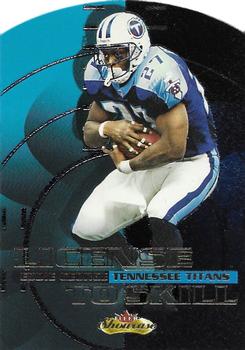 2000 Fleer Showcase - License to Skill #8 LS Eddie George Front