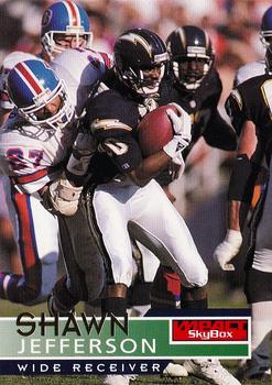 1995 SkyBox Impact #125 Shawn Jefferson Front