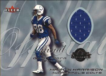 2000 Fleer Tradition - Feel the Game #NNO Marvin Harrison Front