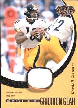 2000 Leaf Certified - Certified Gridiron Gear #CGG KS10A Kordell Stewart Front