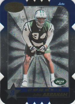 2000 Leaf Certified - Rookie Die Cuts #176 John Abraham Front