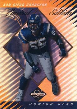 2000 Leaf Limited - Limited Edition #91 Junior Seau Front