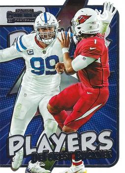 2022 Panini Contenders - Power Players #PWR-DBU DeForest Buckner Front