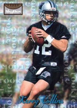 1995 SkyBox Premium #163 Kerry Collins Front