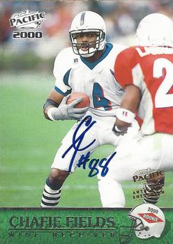 2000 Pacific - Autographs #415 Chafie Fields Front