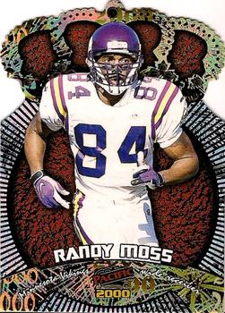2000 Pacific - Gold Crown Die Cuts #15 Randy Moss Front