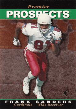 1995 SP #20 Frank Sanders Front