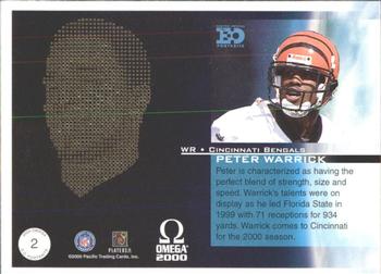 2000 Pacific Omega - EO Portraits #2 Peter Warrick Back