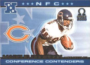 2000 Pacific Omega - NFC Conference Contenders #11 Marcus Robinson Front