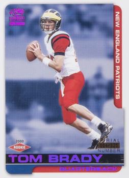 2000 Pacific Paramount - Draft Picks 325 #138 Tom Brady Front