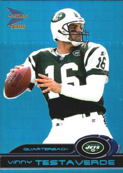 2000 Pacific Prism Prospects - Holographic Blue #63 Vinny Testaverde Front