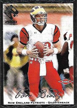 2000 Pacific Private Stock - Silver #128 Tom Brady Front